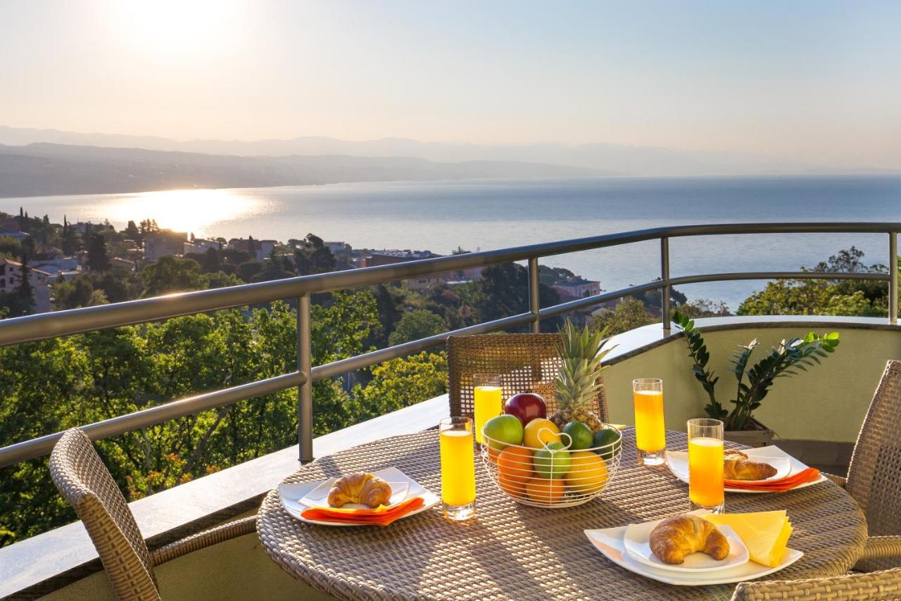 Apartment Maja Opatija With Free Private Parking And Lovely Sea View Terrace Exterior foto
