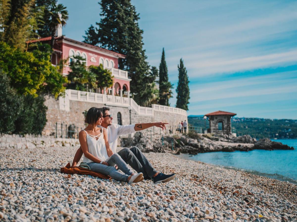 Apartment Maja Opatija With Free Private Parking And Lovely Sea View Terrace Exterior foto
